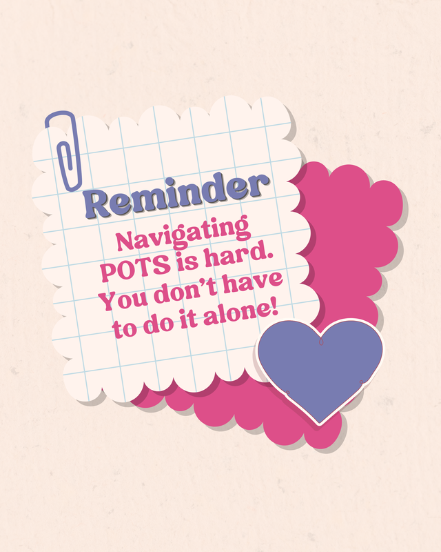 You’re Not Alone: Finding Connection and Support While Living With POTS