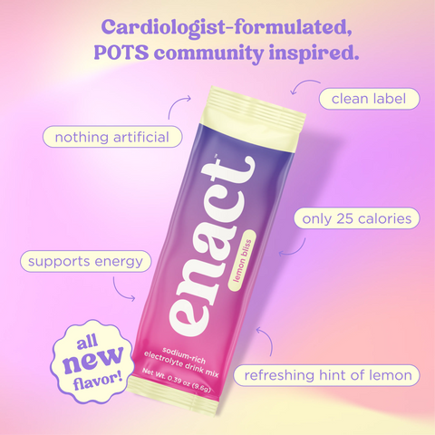 pots drink mix Enact Lemon Bliss Electrolyte Drink Mix