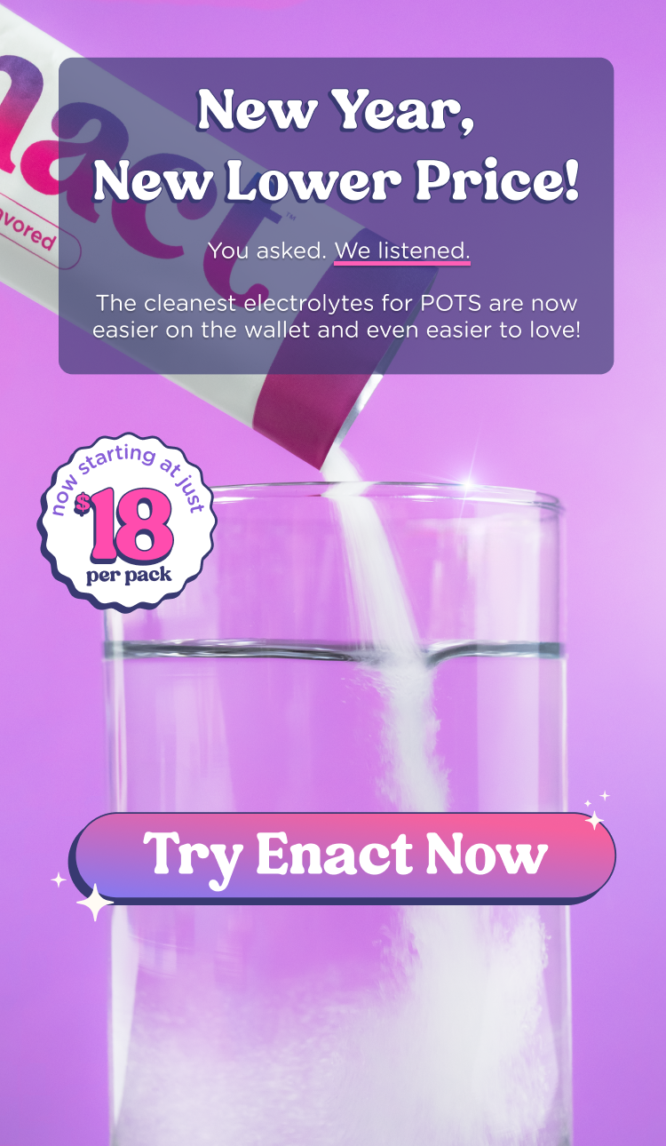Enact Hydration - High Sodium Electrolyte Mix for POTS